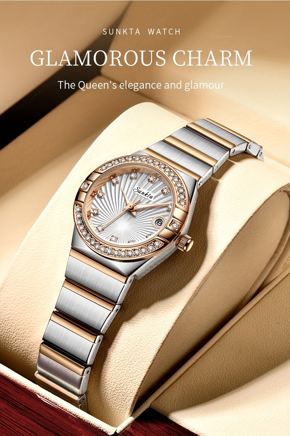 Women's Watch Exquisite Rhinestone Watch Teen Fashion Watch Fashion Watch Ideal Choice For Gifts - NEXTRENDBAHRAIN