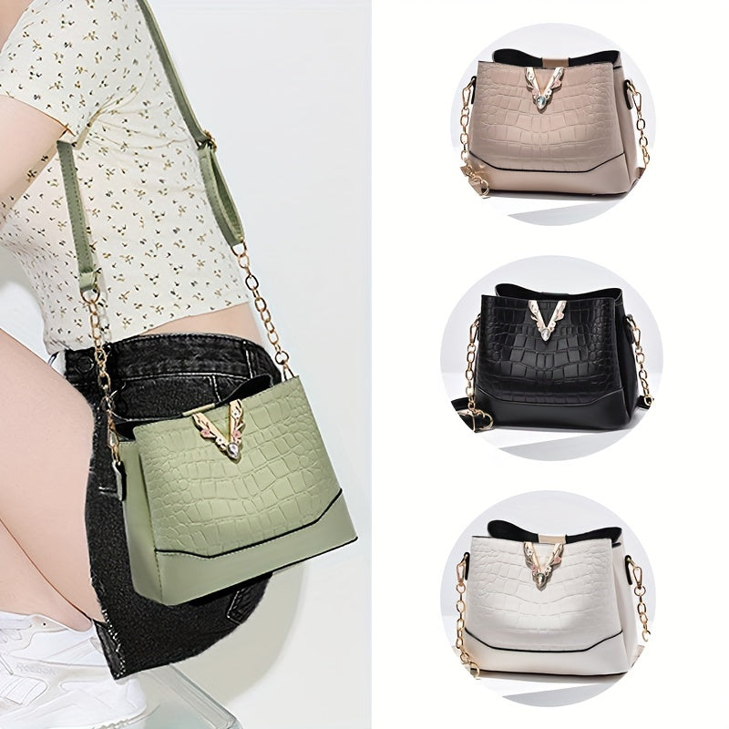 Casual And Stylish Design Shoulder Bag, Simple Style Crossbody Bag For Daily Commute And Shopping Use - NEXTRENDBAHRAIN