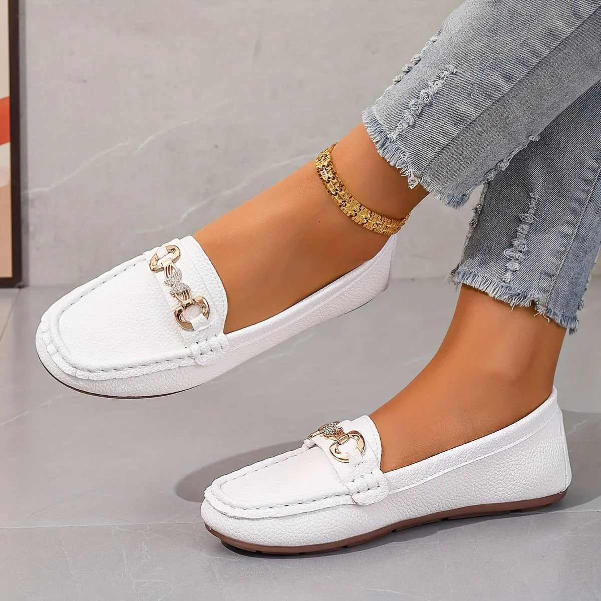 Womens Fashion Pull on Butterfly Decoration Strap Diamond Ladies Shoes - NEXTRENDBAHRAIN