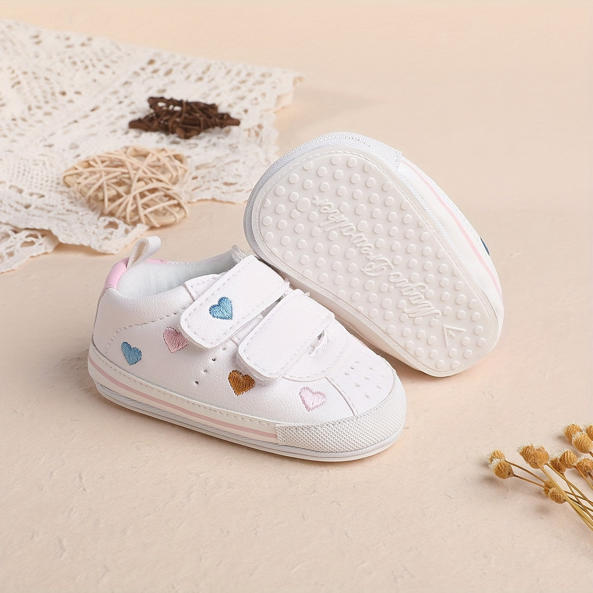 Cute Comfortable Sneakers For Baby Girls, Lightweight Non Slip Shoes For Indoor Outdoor Walking, Spring And Autumn - NEXTRENDBAHRAIN