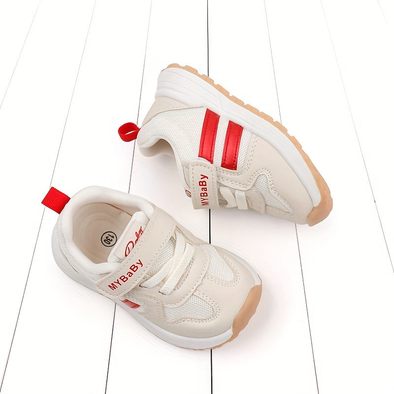 Casual Comfortable Low Top Soft Sole Sneakers For Baby Boys, Breathable Non-slip Walking Shoes For Spring And Autumn - NEXTRENDBAHRAIN