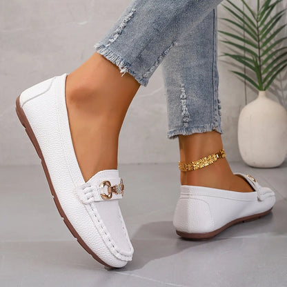 Womens Fashion Pull on Butterfly Decoration Strap Diamond Ladies Shoes - NEXTRENDBAHRAIN