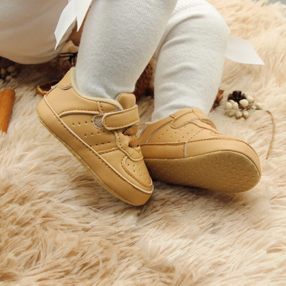 Baby Boys Toddler Hook & Loop Fastener Sneakers - Lightweight, Comfortable & Non-Slip for Indoor & Outdoor Wear! - NEXTRENDBAHRAIN