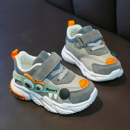 Cute And Comfy Boys' Sneakers - Breathable, Shock Absorbing, Non-Slip Outdoor Shoes - NEXTRENDBAHRAIN