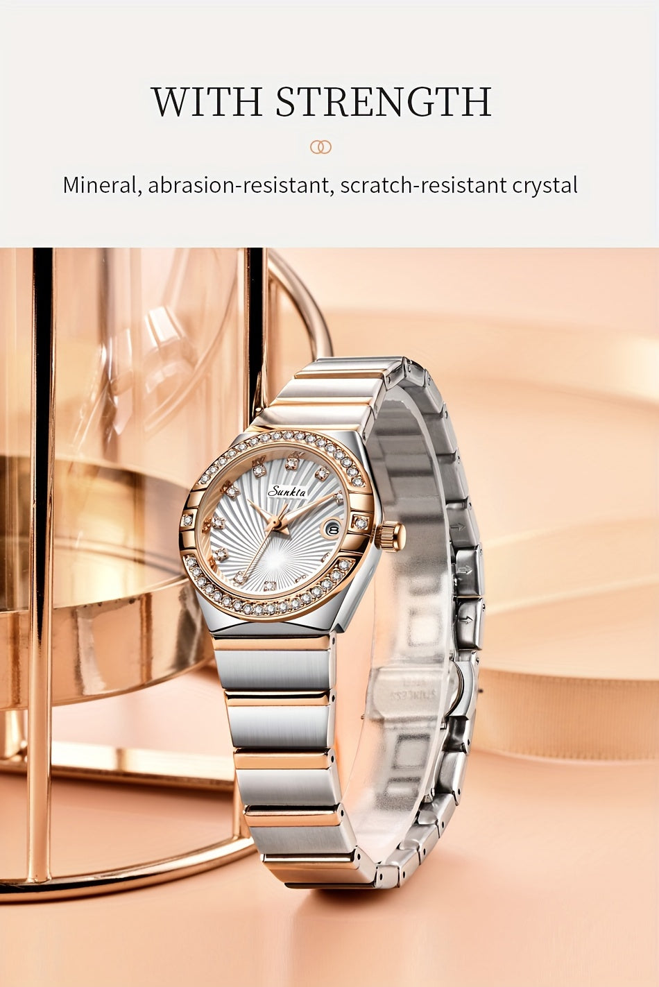 Women's Watch Exquisite Rhinestone Watch Teen Fashion Watch Fashion Watch Ideal Choice For Gifts - NEXTRENDBAHRAIN