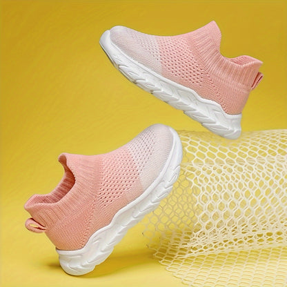 Casual Comfortable Slip On Woven Shoes For Baby Boys, Breathable Lightweight Non-slip Walking Shoes For All Seasons - NEXTRENDBAHRAIN