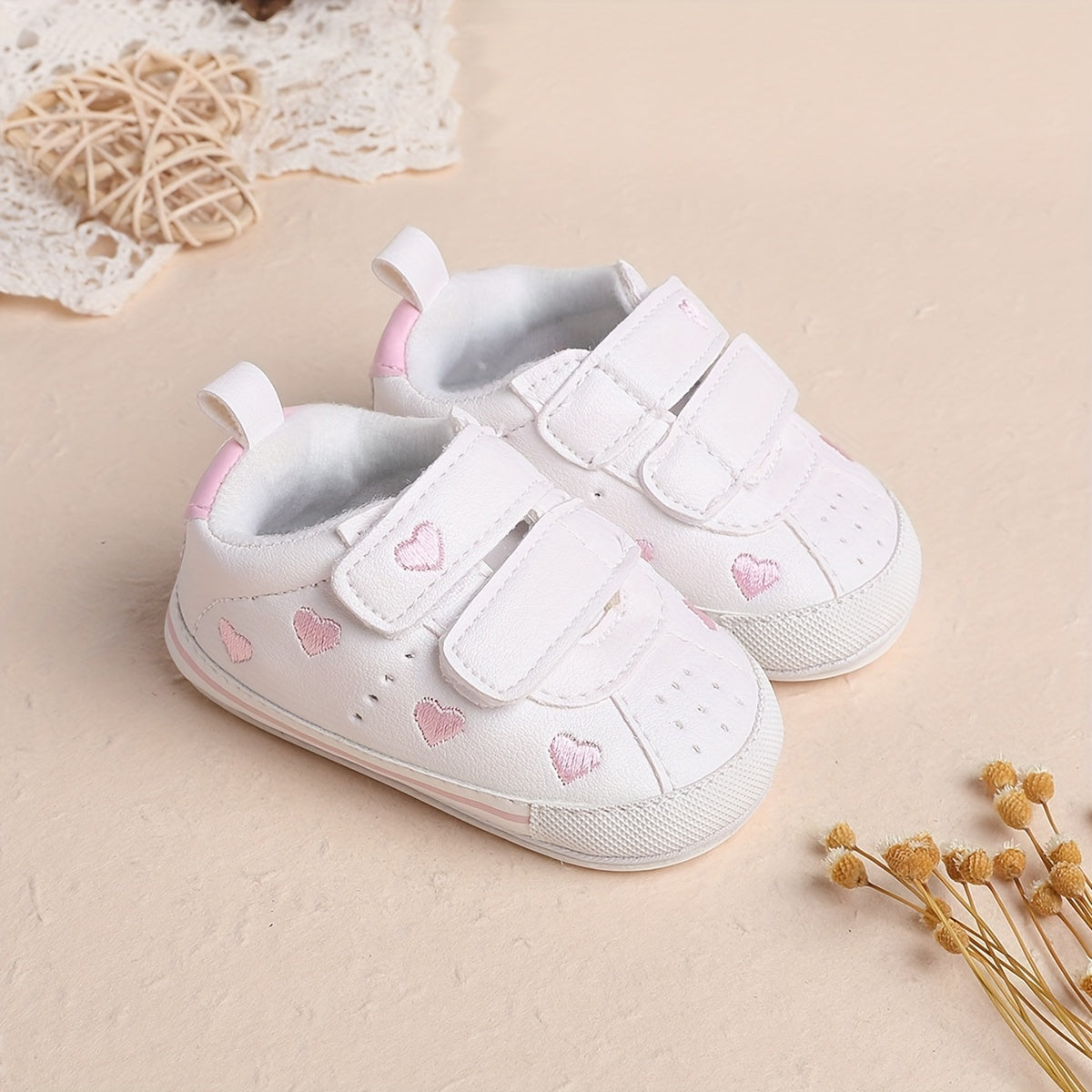 Cute Comfortable Sneakers For Baby Girls, Lightweight Non Slip Shoes For Indoor Outdoor Walking, Spring And Autumn - NEXTRENDBAHRAIN