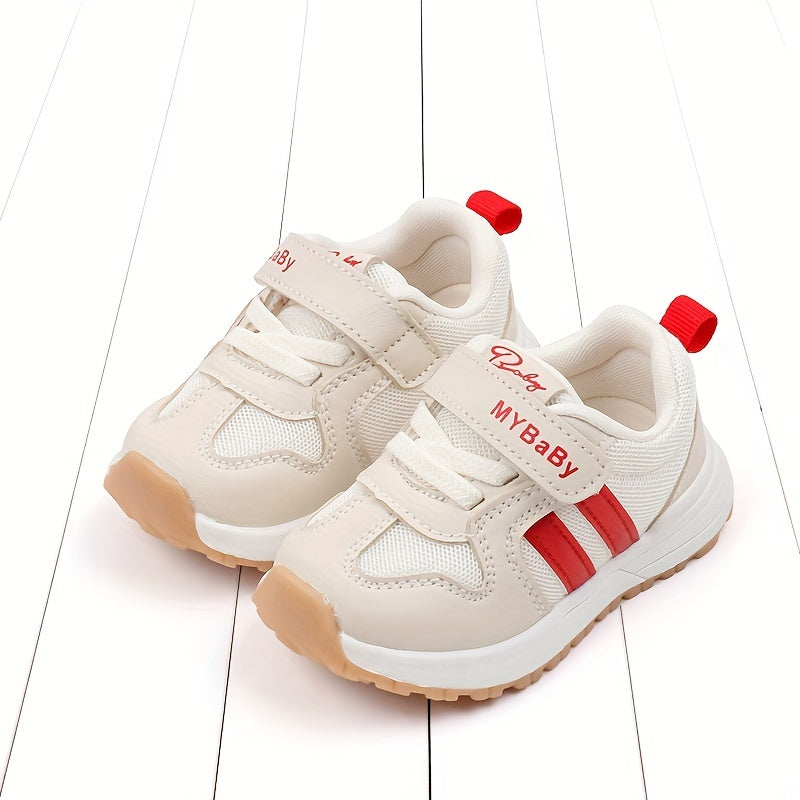 Casual Comfortable Low Top Soft Sole Sneakers For Baby Boys, Breathable Non-slip Walking Shoes For Spring And Autumn - NEXTRENDBAHRAIN