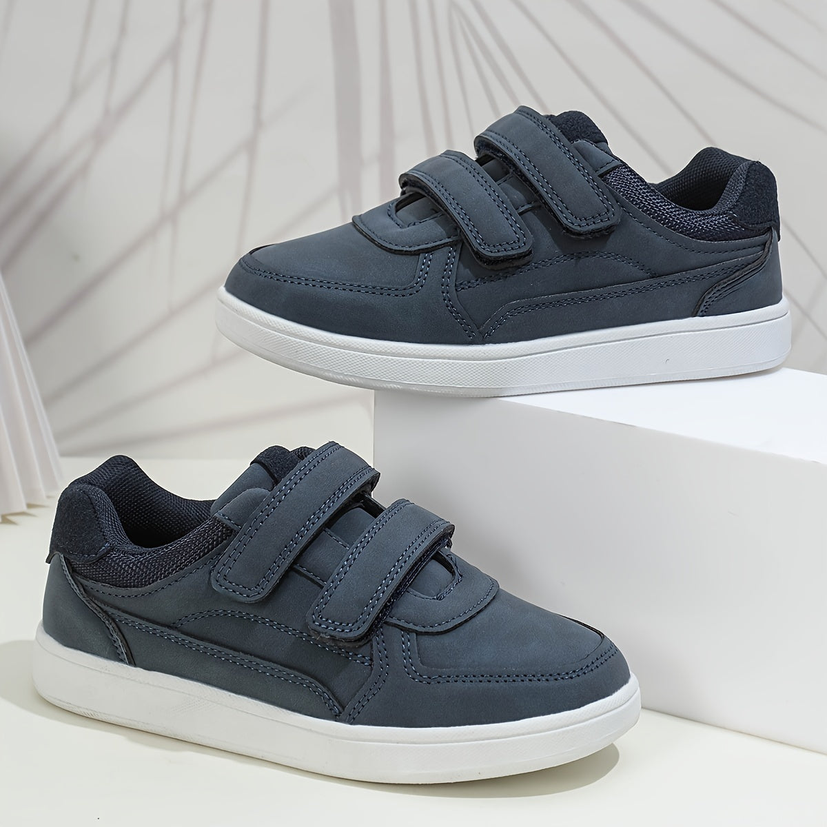 Casual Comfortable Low Top Sneakers For Boys, Lightweight Non-slip Skateboard Shoes For All Seasons - NEXTRENDBAHRAIN