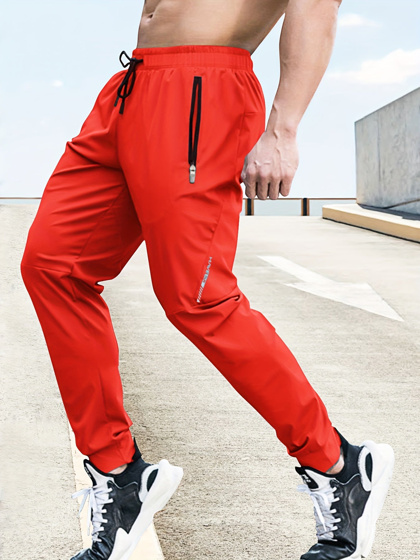 Drawstring Sweatpants Loose Fit Pants Men's Casual Joggers For Men Winter Fall Running Jogging - NEXTRENDBAHRAIN