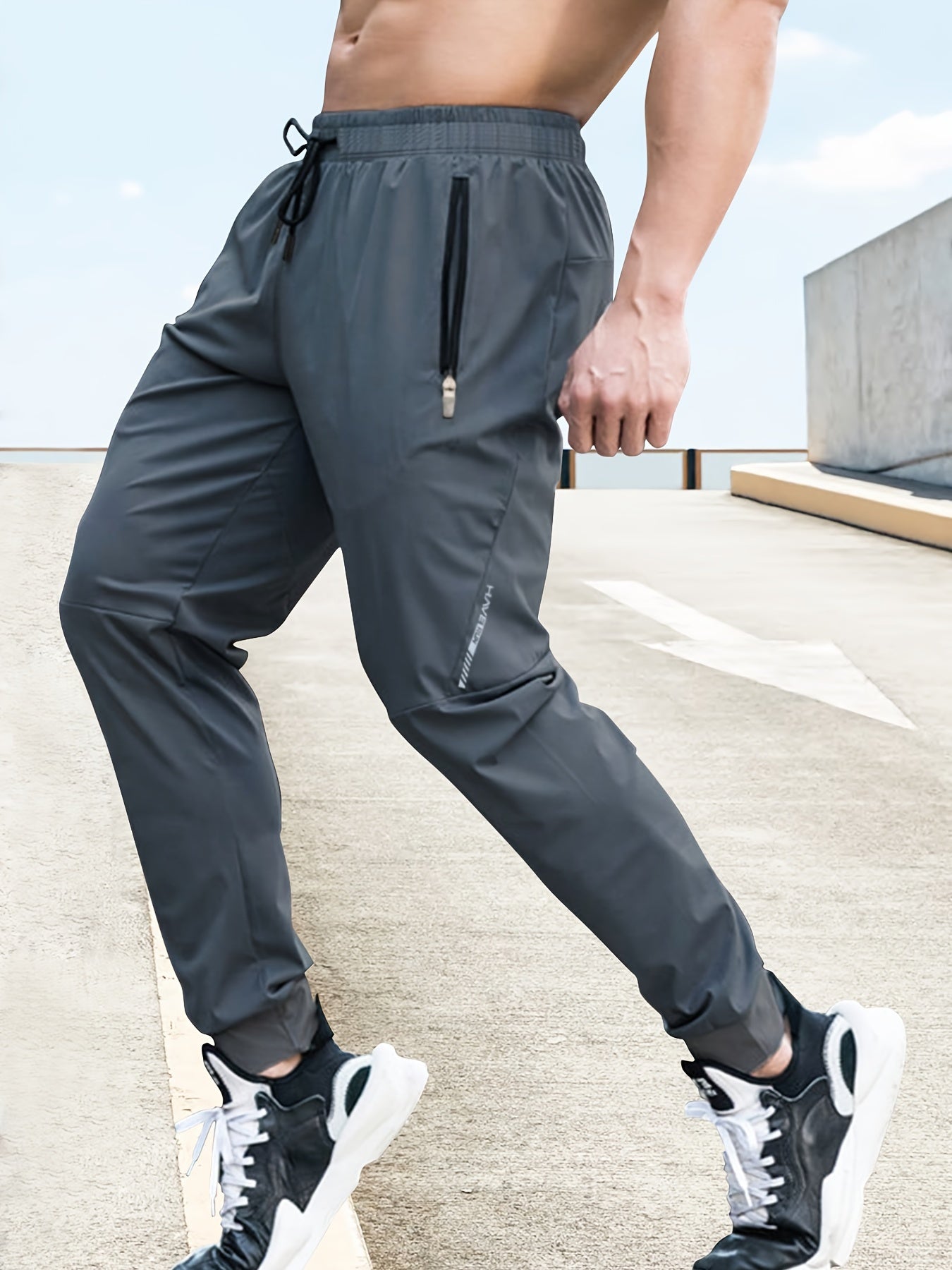 Drawstring Sweatpants Loose Fit Pants Men's Casual Joggers For Men Winter Fall Running Jogging - NEXTRENDBAHRAIN