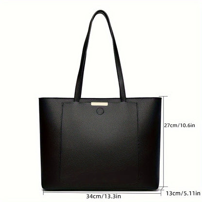 1pc Trendy Large Capacity Crossbody Bag, Business Shoulder Bag - NEXTRENDBAHRAIN