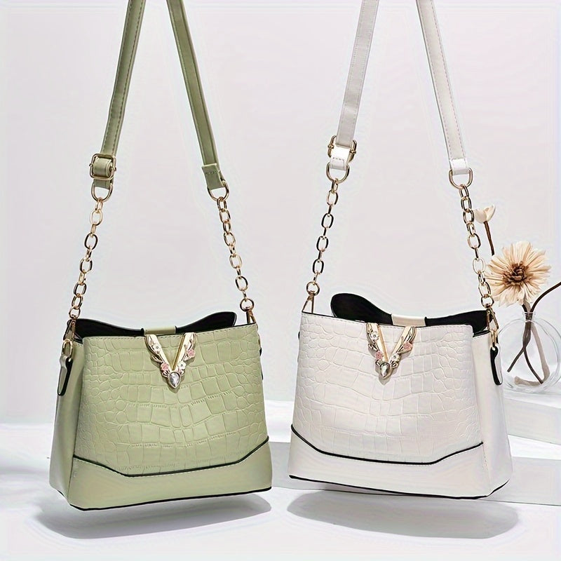 Casual And Stylish Design Shoulder Bag, Simple Style Crossbody Bag For Daily Commute And Shopping Use - NEXTRENDBAHRAIN