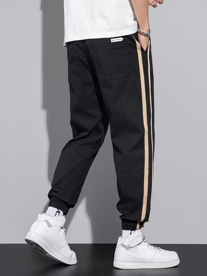 Drawstring Sweatpants Loose Fit Pants Men's Casual Joggers For Men Spring Fall Running Jogging - NEXTRENDBAHRAIN