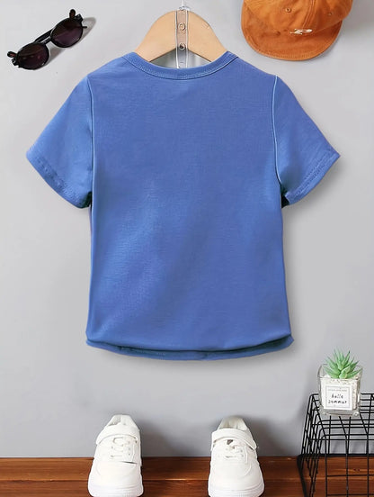 Boy's Summer Casual Short Sleeve T-Shirt - 'Admit It Life Would Be Boring Without Me' Print Cool Comfy Versatile Tee Gift - NEXTRENDBAHRAIN