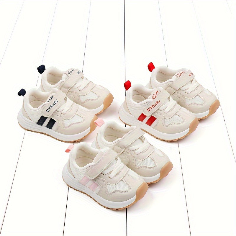 Casual Comfortable Low Top Soft Sole Sneakers For Baby Boys, Breathable Non-slip Walking Shoes For Spring And Autumn - NEXTRENDBAHRAIN