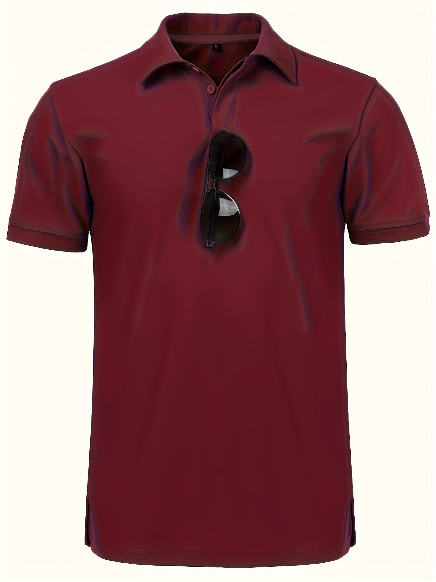 Casual Stretch Men's Breathable Sports Short Sleeve Lapel Shirt, Golf And Tennis, Summer Outdoor NEXTRENDBAHRAIN