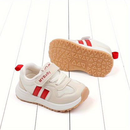 Casual Comfortable Low Top Soft Sole Sneakers For Baby Boys, Breathable Non-slip Walking Shoes For Spring And Autumn - NEXTRENDBAHRAIN