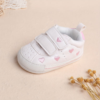 Cute Comfortable Sneakers For Baby Girls, Lightweight Non Slip Shoes For Indoor Outdoor Walking, Spring And Autumn - NEXTRENDBAHRAIN