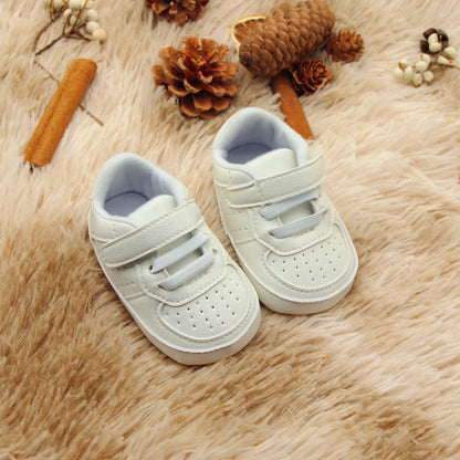 Baby Boys Toddler Hook & Loop Fastener Sneakers - Lightweight, Comfortable & Non-Slip for Indoor & Outdoor Wear! - NEXTRENDBAHRAIN