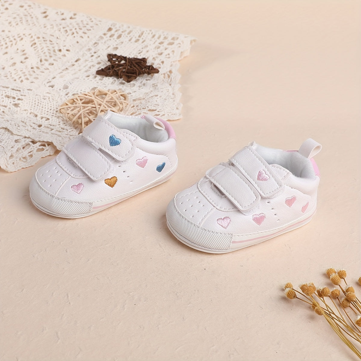 Cute Comfortable Sneakers For Baby Girls, Lightweight Non Slip Shoes For Indoor Outdoor Walking, Spring And Autumn - NEXTRENDBAHRAIN