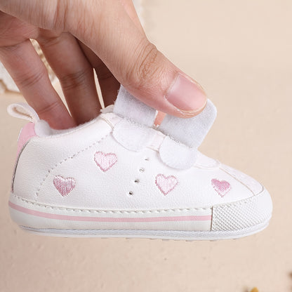 Cute Comfortable Sneakers For Baby Girls, Lightweight Non Slip Shoes For Indoor Outdoor Walking, Spring And Autumn - NEXTRENDBAHRAIN