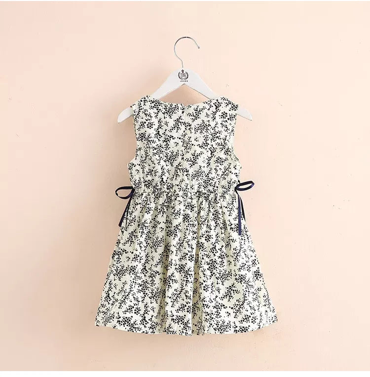 2024 Summer 3 4 5 6 8 10 12 Years Children's Elegant Princess Cotton Cute Full Floral Print Sundress Tank Kids Baby Girls Dress - NEXTRENDBAHRAIN