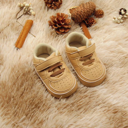 Baby Boys Toddler Hook & Loop Fastener Sneakers - Lightweight, Comfortable & Non-Slip for Indoor & Outdoor Wear! - NEXTRENDBAHRAIN