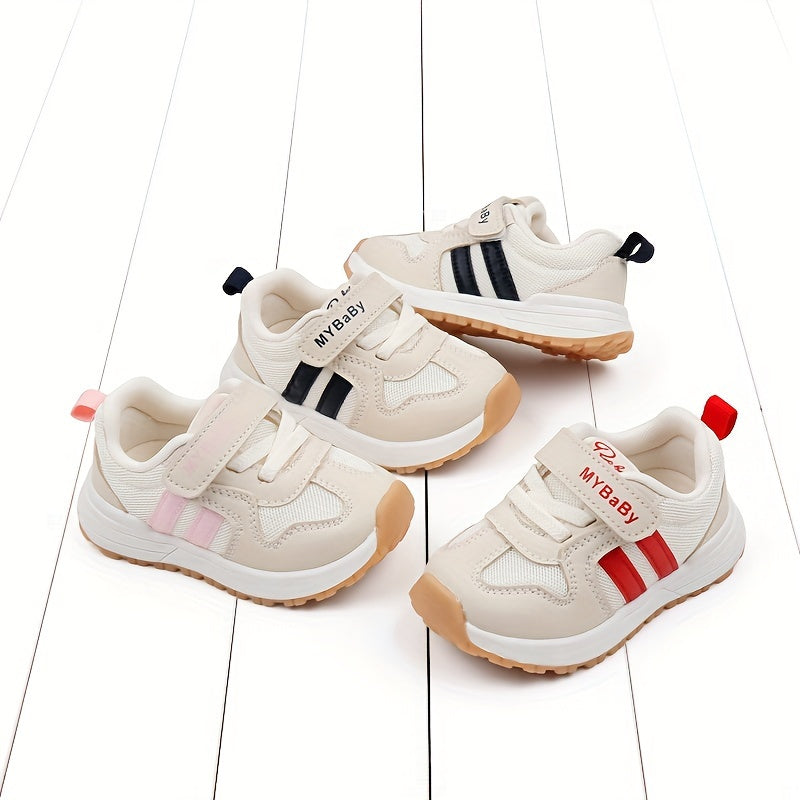 Casual Comfortable Low Top Soft Sole Sneakers For Baby Boys, Breathable Non-slip Walking Shoes For Spring And Autumn - NEXTRENDBAHRAIN