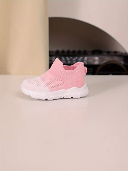 Casual Comfortable Slip On Woven Shoes For Baby Boys, Breathable Lightweight Non-slip Walking Shoes For All Seasons - NEXTRENDBAHRAIN