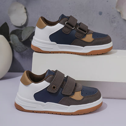 Casual Comfortable Low Top Sneakers For Boys, Wear-resistant Breathable Skateboard Shoes For All Seasons - NEXTRENDBAHRAIN