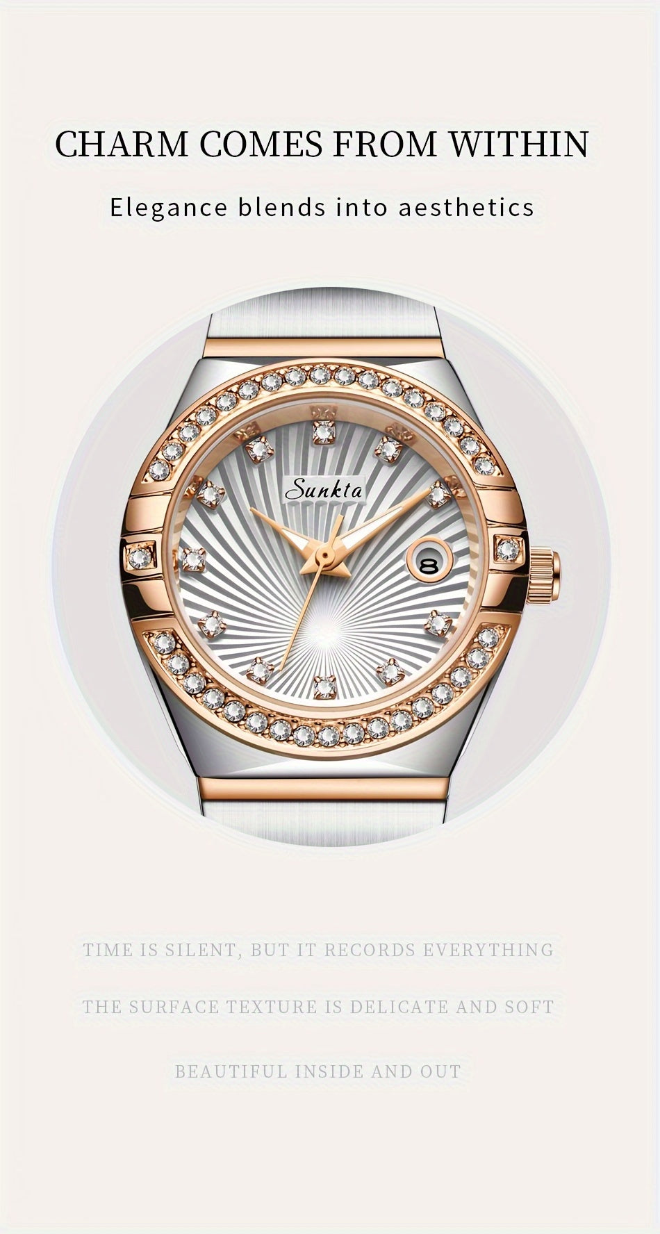 Women's Watch Exquisite Rhinestone Watch Teen Fashion Watch Fashion Watch Ideal Choice For Gifts - NEXTRENDBAHRAIN