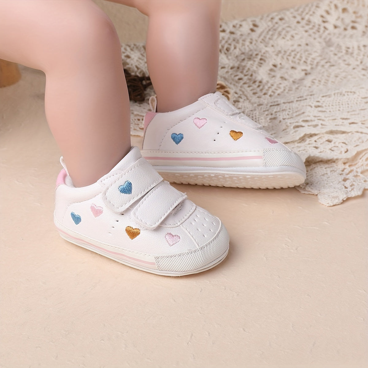 Cute Comfortable Sneakers For Baby Girls, Lightweight Non Slip Shoes For Indoor Outdoor Walking, Spring And Autumn - NEXTRENDBAHRAIN