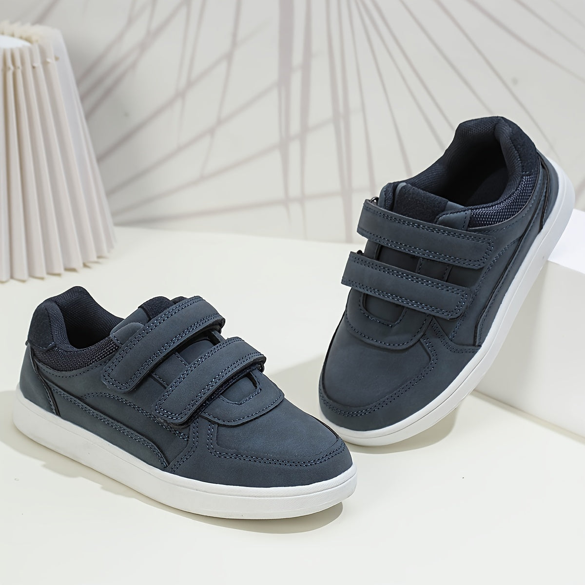 Casual Comfortable Low Top Sneakers For Boys, Lightweight Non-slip Skateboard Shoes For All Seasons - NEXTRENDBAHRAIN