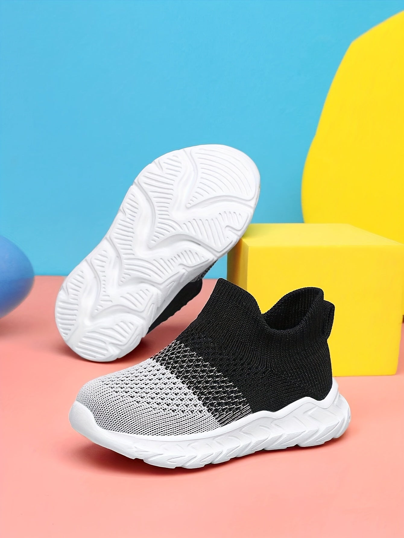 Casual Comfortable Slip On Woven Shoes For Baby Boys, Breathable Lightweight Non-slip Walking Shoes For All Seasons - NEXTRENDBAHRAIN