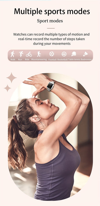 Women's Smart Watch (Answer/Dial), 3.99cm Smart Watch For Android And IOS Phones, IP67 Water Resistant Fitness Watch, AI Voice Features for Women & Men - NEXTRENDBAHRAIN