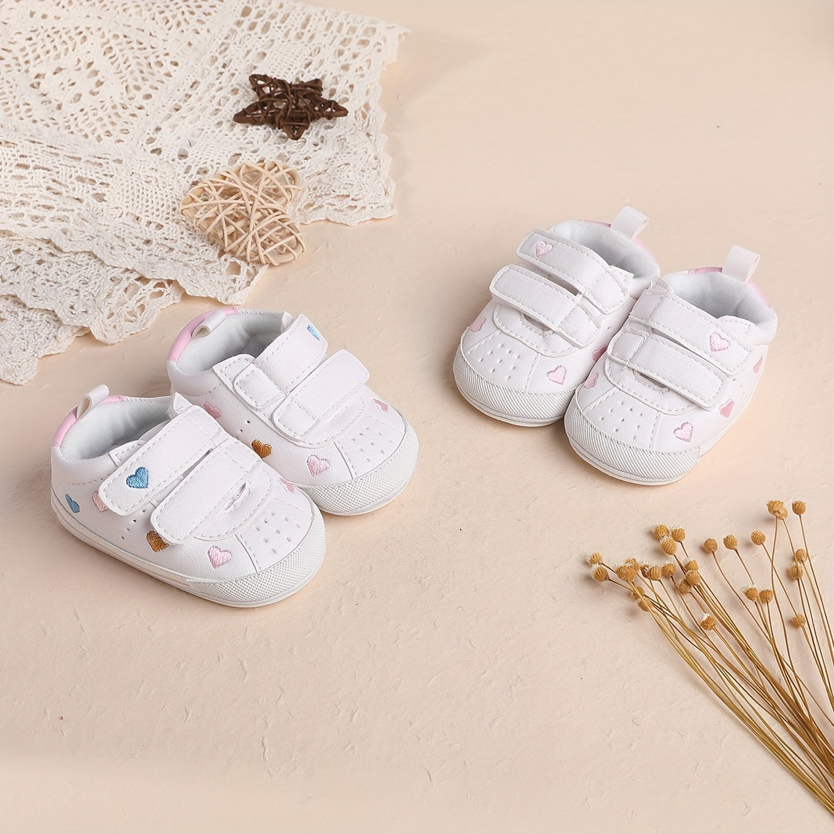 Cute Comfortable Sneakers For Baby Girls, Lightweight Non Slip Shoes For Indoor Outdoor Walking, Spring And Autumn - NEXTRENDBAHRAIN