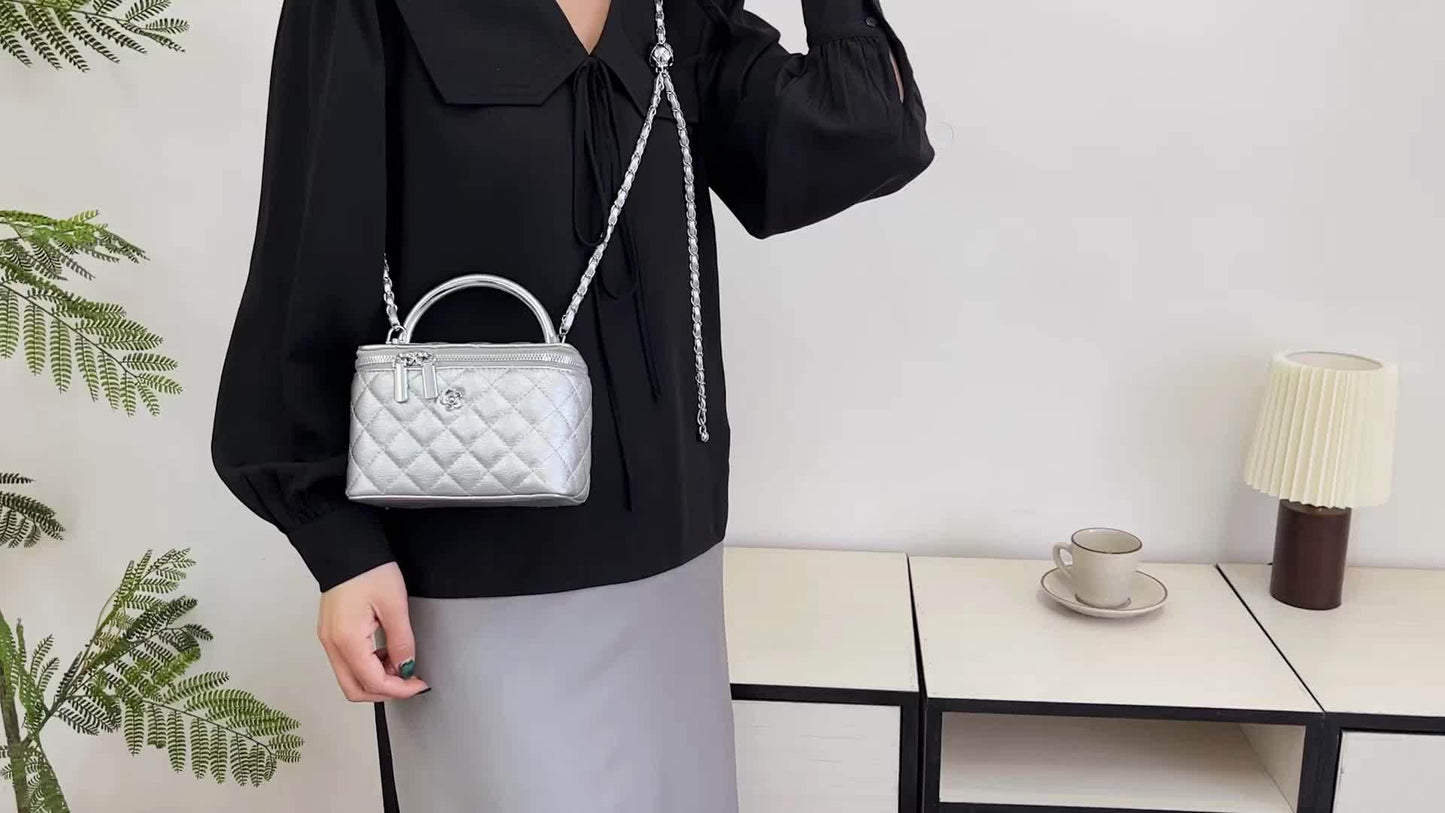 2024 New Summer High-end Chain Mini Crossbody Box Bag For Women, With A Delicate And Mini Style Design. - NEXTRENDBAHRAIN