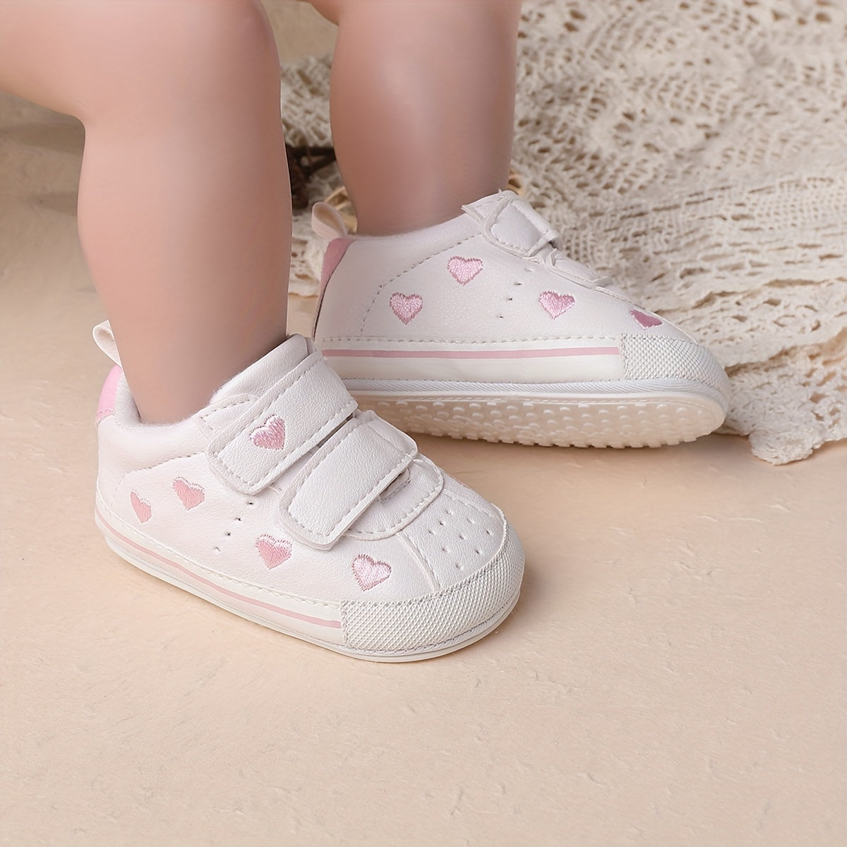 Cute Comfortable Sneakers For Baby Girls, Lightweight Non Slip Shoes For Indoor Outdoor Walking, Spring And Autumn - NEXTRENDBAHRAIN