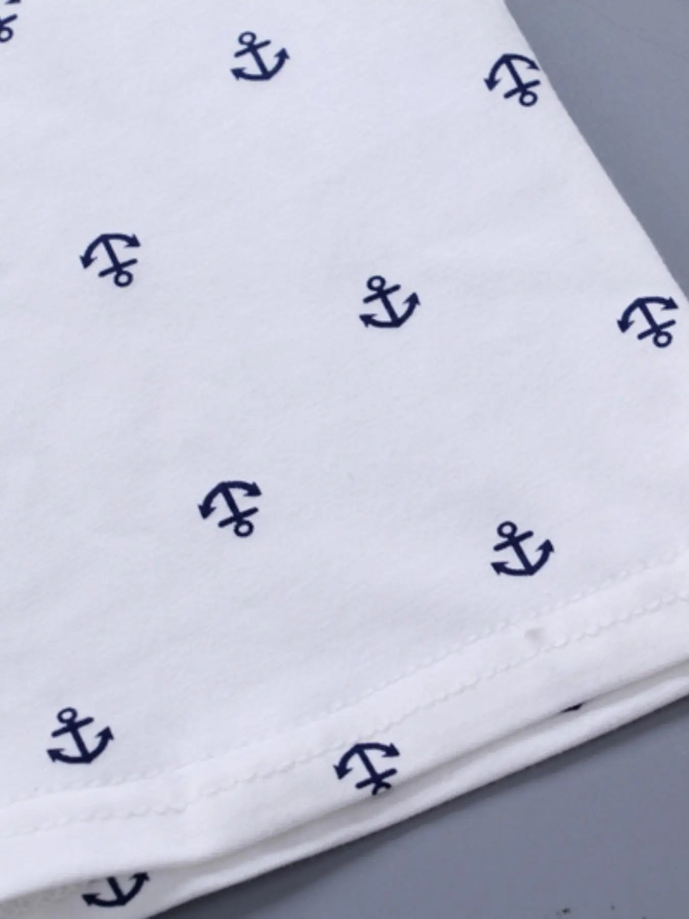 Adorable & Shorts Set for Your Little Sailor - 2pcs Baby Boys Clothes - NEXTRENDBAHRAIN